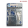 ORIV 433 RECTANGULAR CHROME HEAVY PADLOCK 60MM