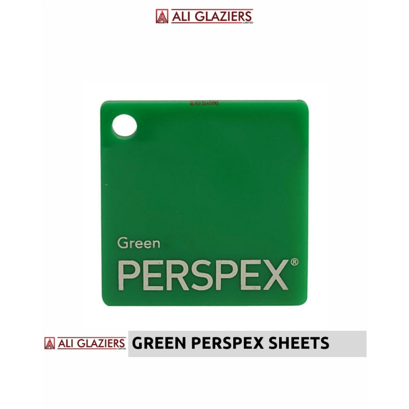 GREEN PERSPEX SHEETS / ACRYLIC