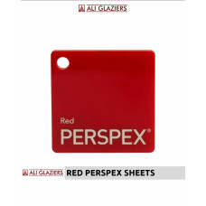 RED PERSPEX SHEETS / ACRYLIC