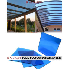 BLUE SOLID POLYCARBONATE SHEETS