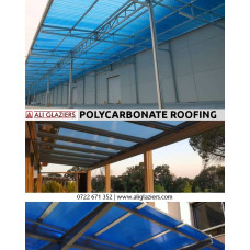 BLUE POLYCARBONATE SHEETS