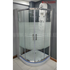 IMPORTED SHOWER CUBICLE COMPLETE WITH SHOWER TRAY#6