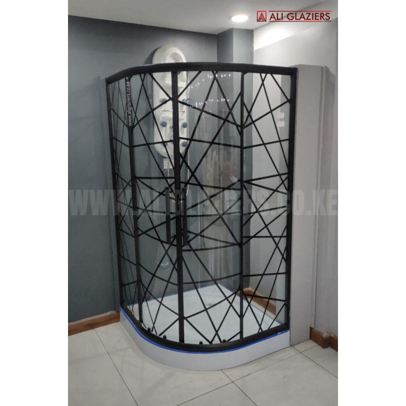 IMPORTED SHOWER CUBICLE COMPLETE WITH SHOWER TRAY#5