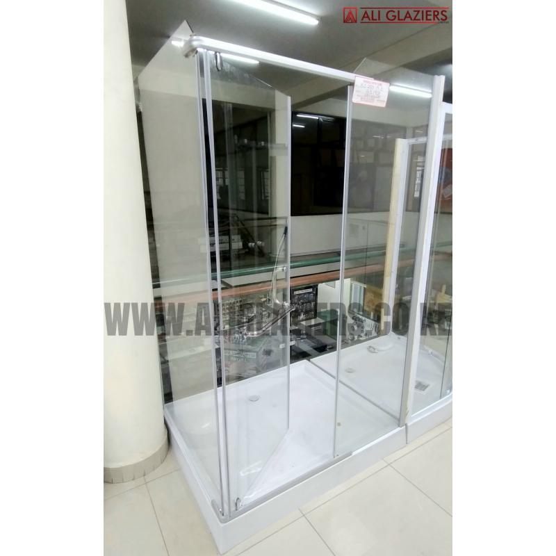 IMPORTED SHOWER CUBICLE COMPLETE WITH SHOWER TRAY#1