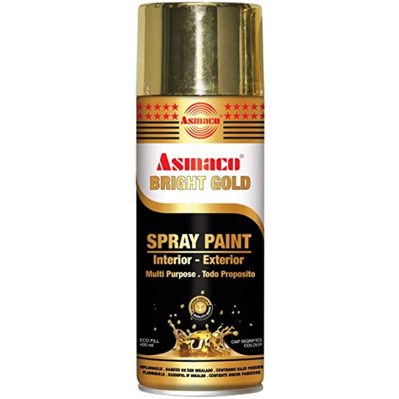 BRIGHT GOLD SPRAY PAINT 400ML