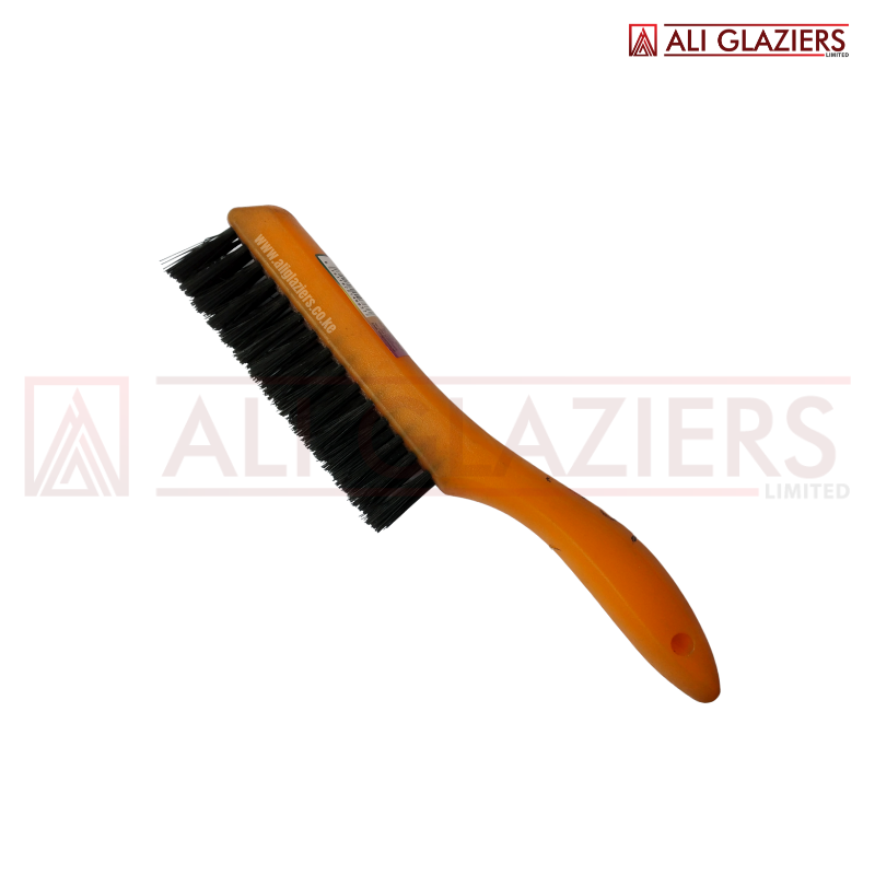 PLASTIC WIRE BRUSH 4 ROW - ORANGE