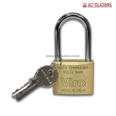 VIRO 311 LONG SHACKLE RECTANGULAR PADLOCK 30MM