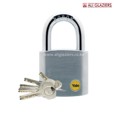 YALE 60MM PADLOCK WITH DIMPLE KEYS