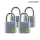 YALE 50MM 4-PACK PADLOCKS SET