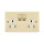 BRASS TWIN SOCKET