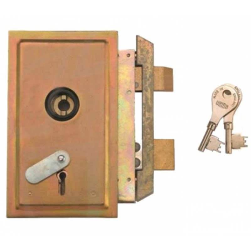 UNION MORTICE LOCK - PANEL LOCK WITH HANDLE (RH-LH) - 22512