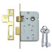 ORIV MORTICE LOCK - 2L LOCKSET BRASS - 2L-ML-ORML-04